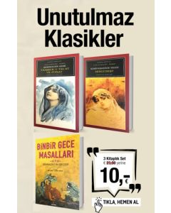 Unutulmaz Klasikler (3 Kitap Birarada) Binbir Gece Masallari Bu Sette!