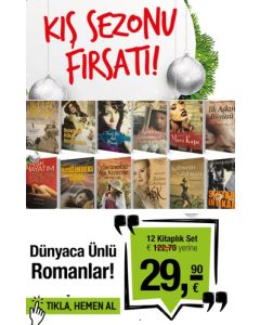 Kış Fırsatı Dünyaca Ünlü  Bestseller Romanlar (12 Kitap Birarada)