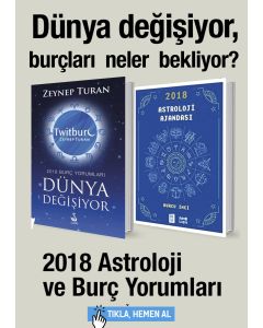 Dünya Değişiyor 2018 Burç Yorumları Seti (2 Kitap Birarada)