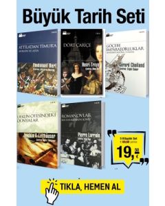 Büyük Tarih Seti (5 Kitap Birarada) Attila'dan Timur'a Kadar! 50 Euro Tasarruf Edin!