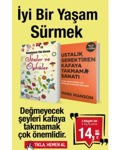 Iyi Bir Yaşam Sürmek Elinizde (2 Kitap Birarada) Ustalık Gerektiren Kafaya Takmama Sanatı Kitabı bu Sette!