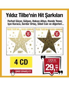 Yıldız Tilbe'nin Yıldızlı Şarkıları (Volume 1 ve 2) 4 CD Birarada 