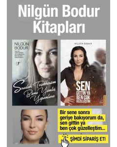 Nilgün Bodur Kitapları (2 Kitap Birarada) Sen Gittin Ya Ben Çok Güzelleştim Kitabı Bu Sette!