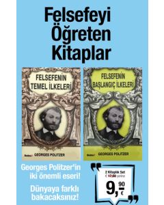 Felsefe Öğreten Kitaplar (2 Kitap Birarada) Dünyaya Farklı Bakacaksınız!