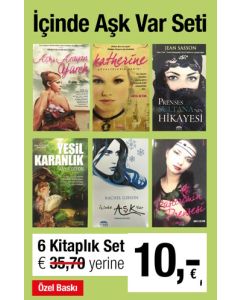 İçinde Aşk Var Seti (6 Kitap Birarada) Roman Sevgisi Veren Kitaplar