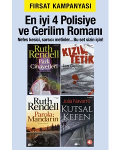 Polisiye ve Gerilim Romanları Seti (4 Kitap) Fırsat Kampanyası