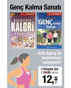 Genç Kalma Sanatı (2 Kitap Birarada) Anti-Aging ile Yaşlanmayı yavaşlatın