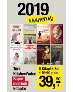 2019 Kampanyası (8 Kitap Birarada) Ünlü Yazarlardan En Seçme Eserler Bu Sette!