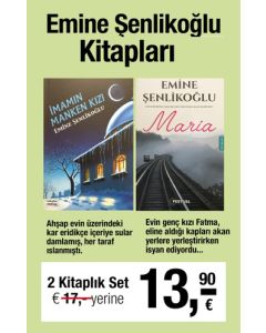 Emine Şenlikoğlu Seti (2 Kitap Birarada) Maria Kitabı bu sette!