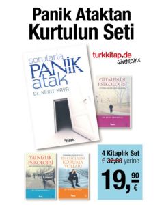 Panik Ataktan Kurtulun Seti (4 Kitap Birarada) 