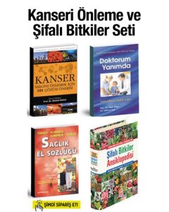 Kanseri Önleme ve  Şifalı Bitkiler Seti 101 Çözüm Önerisi  (4 Kitap + 10,- Euro  Hediye Kuponu)