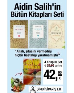 Aidin Salih'in Bütün Kitapları Seti (4 Kitap Birarada) 
