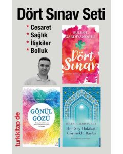 Dört Sınav Seti (3 Kitap Birarada) Cesaret - Sağlık - İlişkiler - Bolluk 