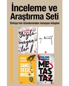 İnceleme ve Araştırma Seti (4 Kitap) Türkiye'nin Gündemindeki Kitaplar