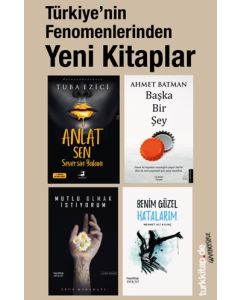 Türkiye'nin Fenomenlerinden Yeni Kitaplar (4 Kitap)