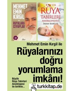 Rüyalarınızı Doğru Yorumlama İmkanı -  Mehmet Emin Kırgil'in Kitabı bu sette!