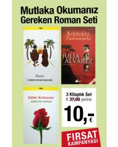 Mutlaka Okumanız Gereken Roman Seti (3 Kitap) Fırsat Kampanyası