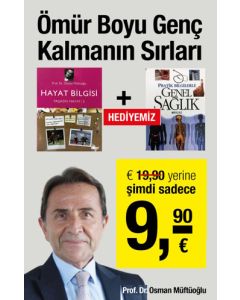 Ömür Boyu Genç Kalmanın Sırları - Genel Sağlık Kitabı Hediye