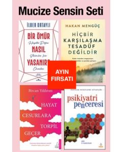 Mucize Sensin Seti (4 Kitap) 