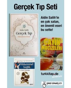 Gerçek Tıp Seti (3 Kitap) Aidin Salih'in En Çok Satan Kitabı bu Sette!.. 