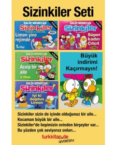 Sizinkiler Seti (4 Kitap) Süper Komik Kitaplar!