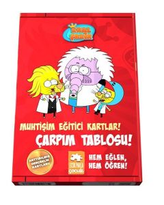 Kral Şakir - Çarpım Tablosu - Muhtişim Eğitici Kartlar