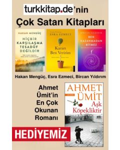 turkkitap.de'nin Çok Satan Kitapları - Aşk Köpekliktir Kitabı Hediye (4 Kitap)