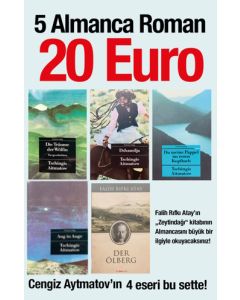 5 Almanca Roman 20 Euro - Cengiz Aytmatov'un En Önemli 4 Eseri bu Sette!
