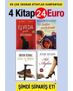 4 Çok Satan Kitap Sadece 24 Euro! Kaçırmayın! 