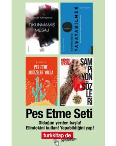 Pes Etme Seti (4 Kitap) Mucize Sensin!