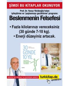 Beslenmenin Felsefesi (2 Kitap) Prof. Yörükoğlu'nun Çok Satan Kitapları