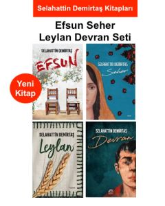 Efsun Seher Leylan Devran Seti (4 Kitap) Selahattin Demirtaş Kitapları