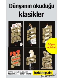 Dünyanın Okuduğu Klasikler - 6 Kitap 19 Euro 