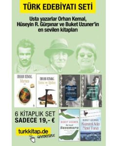 Türk Edebiyatı Seti - 3 Yazardan 6 Kitap 19 Euro