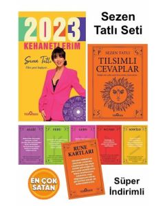 Sezen Tatlı Seti - Tılsımlı Cevaplar ve 2023 Kehanetlerim 