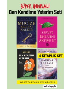 Ben Kendime Yeterim Seti (4 Kitap) Fenomen Yazarların Çok Satan Kitapları