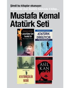 Mustafa Kemal Atatürk Seti (4 Kitap)