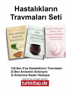 Hastalıkların Travmaları Seti - 3 Kitap - Bülent Demircioğlu Kitapları 