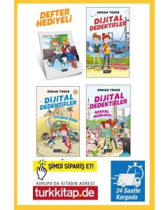 Dijital Dedektifler Seti: 3. Kitap - Defter Hediyeli
