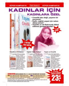 Kadin Saglik Seti 3 Kitaplik Set