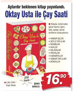 Oktay Usta ile Çay Saati  Ciltli ve Renkli Resimli