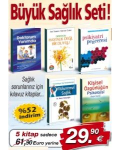 Büyük Sağlık Seti (5 Kitap Birarada) Süper Kampanya